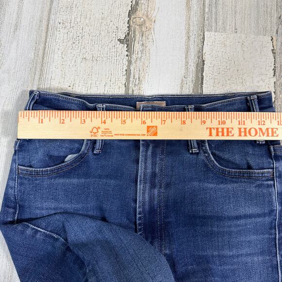 Mother The Hustler Ankle Fray Jeans – Size 25 – Medium Wash Stretch – MSRP $238 - Picture 8 of 9